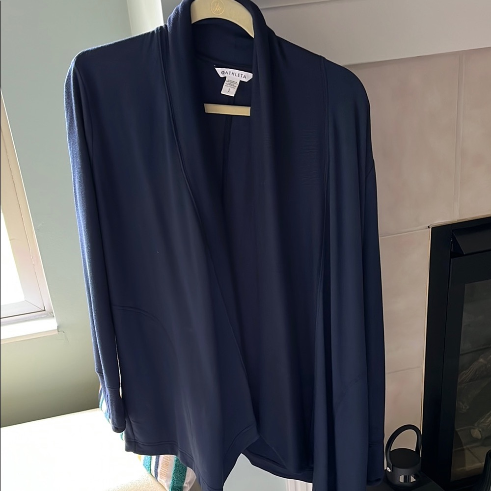 Athleta excellent used condition, Pranyama wrap cardigan